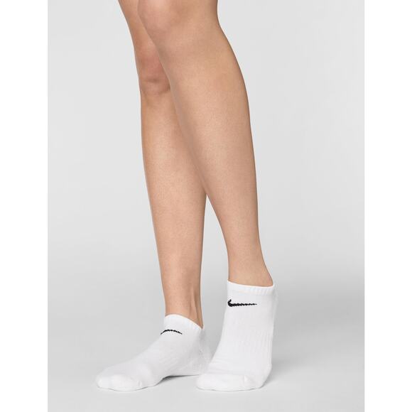 NWT Nike Unisex Everyday Cushioned Training No-Show Socks (6 Pairs) White, Small - Picture 4 of 4